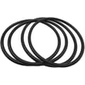 Set med 4 elastiska remmar 5 mm nitrilgummi omkrets 33-38 cm motortransmission tyst