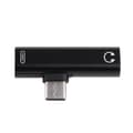 Miniatyrbillede 2 af 5: USB C til 3,5 mm lydadapter, USB Type C til AUX Dongle Hovedtelefonstikadapter