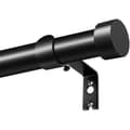 Svart Gardinstång - 1 Styck - Utdragbar Metall - Justerbar 80-218 cm - Vardagsrum och Sovrum - Diameter