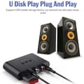 Miniatyrbillede 2 af 5: Bluetooth 5.2 Audio Modtager NFC USB Flashdrev RCA 3.5mm Aux USB Stereo Musik Trådløs Adapter