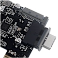 Miniatyrbild 4 av 5: Usb 3.0 intern header till Usb 3.1/3.2 Type C front Type E adapteromvandlare A