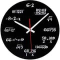 Matematikklocka Ny väggklocka Unik väggklocka Matematikformelklocka