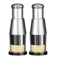 2PCS Manuell Pressad Hackare Manuell Pressad Hackare Manuell Pressad Vitlökshackare Mini Manuell Press