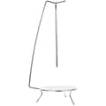 Kebabstativ - 2 spyd - Rustfrit stål - Stabil ophængning - Camping Have Kebab - 36x12,8x12,8cm