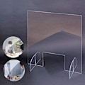 Miniatyrbild 3 av 4: SKÄRMGLAS Transparent PLEXIGLAS Skyddsbänk 65X65CM Hem RECEPTION SIDAN Separation HYGIAPHONE A02 Shield