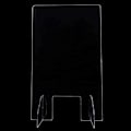 Pikkukuva 2 / 3: NÄYTTÖLASI Läpinäkyvä PLEXIGLASS Suojaus 35X45CM LASKI Kotiin VASTAANOTIN PUOLI Erotus HYGIAPHONE A01 Shield