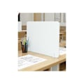 Miniatyrbillede 2 af 4: BESKYTTELSESGLAS SKÆRM PLEXIGLAS TRANSPARANT 50X45CM SIDESEPARATION HYGIAFONSEPARATORSKÆRM A03