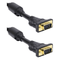 Miniatyrbillede 1 af 2: VGA-kabel - ERARD - HD-15 (M) - 5 m - Sort - Video