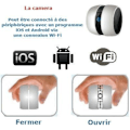 Pikkukuva 3 / 4: WIFI-vakoilukamera - IOS- ja Android-yhteensopiva
