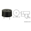 Miniatyrbillede 3 af 3: Elektronisk sirene summer type ci sv8 3v 4v 5v 6v