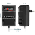 Miniatyrbillede 2 af 4: AUTOMATISK OPLADER TIL BLYSYRE BATTERI 2-24V (2AH – 24 AH) - ANSMANN ALCS 2-24A - AUTOMATISK BATTERISPÆNDINGSJUSTERING