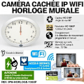 Pikkukuva 2 / 4: WIFI IP Piilokamera Seinäkello HD 1080P Liiketunnistin 32 Gt - DIGITAALINEN LÄMPÖMITTARI JA SÄÄDETTÄVÄ LINSI ANDROIDILLE