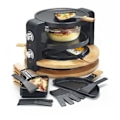 Pikkukuva 3 / 4: Raclette - KEITTIÖKOKI - Pyöreä 8 henkilöä - 1500W - Puuviimeistely Træ