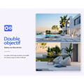 Miniatyrbillede 3 af 4: Overvågningskamera - HD4K - Solenergi 4K 8MP - WIFI - 360° - Dobbelt objektiv zoom 10X