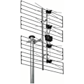 Pikkukuva 1 / 4: UHF-antennit - WISI - 72516 - Musta - Säädettävä kallistus - 14.5 dB vahvistus