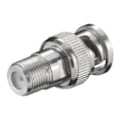 Miniatyrbillede 1 af 2: Tv-Sat Adapter Hun F-Stik-Han Bnc