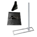 Miniatyrbillede 1 af 4: Spærstøtte - HD4K - Dish Antenne Mount - Galvaniseret stål - 1m Mast - Sort