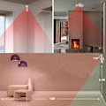 Miniatyrbillede 4 af 4: Trådløs PIR-bevægelsesdetektor, 433Mhz MF005 - til hjemmealarmsystem, smart bevægelsessensor, tyverisikring