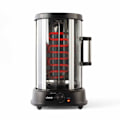 Pikkukuva 1 / 6: Pystyrivgrilli - LIVOO - DOM323 - 1500W - Jopa 2,5 kg - 1 keskivarta ja 10 vartta, 23 cm - Ajastin ja 360° kierto sort