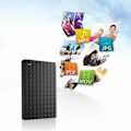Pikkukuva 1 / 4: Seagate Expansion kannettava ulkoinen kiintolevy - 1 Tt - USB 3.0 - Musta