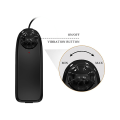 Miniatyrbild 5 av 10: Debra: Ultra Harness with Multi-Speed Strap-On, 26 cm Ljus hudfärg, Svart