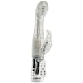 Miniatyrbild 1 av 2: SevenCreations: Rotating G-Spot Rabbit Glittrig, Transparent