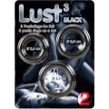 Miniatyrbild 4 av 4: You2Toys: Lust 3 Penisringar, svart, 3-pack Svart