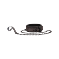 Miniatyrbild 1 av 2: Ouch!: Elegant Collar with Leash, titangrå Grå