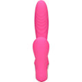 Miniatyrbild 3 av 11: Loveline: Tongue Flickering and Heating Rabbit Vibrator Rosa
