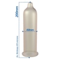 Miniatyrbild 3 av 4: Pasante King Size: Kondomer, 12-pack Transparent