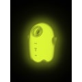 Miniatyrbild 3 av 8: Satisfyer: Glowing Ghost, Double Air Pulse Vibrator Gul