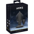 Miniatyrbild 9 av 9: Anos: RC Inflatable Butt Plug with Vibration Svart