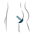 Miniatyrbild 11 av 11: Anos: Rotating Prostate Plug with Vibration Blå