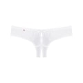 Miniatyrbild 5 av 5: Obsessive: Alabastra Crotchless Thong Vit S/M