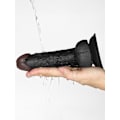 Miniatyrbild 11 av 11: LoveToy: Easy StrapOn Set, 18 cm Mörk hudfärg, Svart