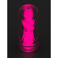 Miniatyrbild 8 av 11: LoveToy: Lumino Play Stroker, Pink Glow Rosa, Självlysande, Transparent