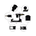 Miniatyrbild 6 av 7: Auxfun: Basic 3XLR Sex Machine, Bundle Romeo Svart