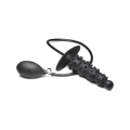 Miniatyrbild 10 av 11: XR Master Series: Ass Puffer, Nubbed Inflatable Anal Plug Svart