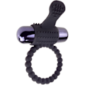 Miniatyrbild 1 av 3: Pipedream C-Ringz: Vibrating Silicone Super Ring Svart