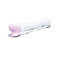 Miniatyrbild 4 av 7: Gläs: Sweetheart Glass Dildo Rosa, Transparent