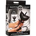 Miniatyrbild 4 av 11: XR Master Series: Ass Bound, Inflatable Silicone Anal Plug Svart