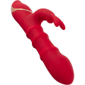 Miniatyrbild 9 av 11: You2Toys: Rabbit Vibrator with 3 Moving Rings Röd