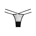 Miniatyrbild 2 av 4: Allure: Naughty Vanilla Panty, One Size Svart one size