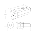 Miniatyrbild 11 av 11: Lovense: Solace, Bluetooth Automatic Thrusting Masturbator Svart, Transparent