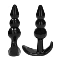 Miniatyrbild 10 av 11: Sono: 4-piece Butt Plug Set Svart