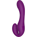 Miniatyrbild 7 av 11: Xocoon: Strapless Strap-On, Pulse Vibrator with Remote Lila
