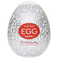 Miniatyrbild 1 av 3: Tenga Egg: Keith Haring Party, Runkägg Transparent