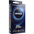 Miniatyrbild 1 av 2: My.Size Mix: Kondomer 57mm, 10-pack Blå, Röd, Transparent