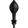 Miniatyrbild 7 av 7: Pipedream Anal Fantasy: Auto-Throb Inflatable Vibrating Plug Svart