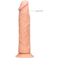 Miniatyrbild 5 av 11: RealRock Skin: Realistic Dildo, 27 cm Ljus hudfärg